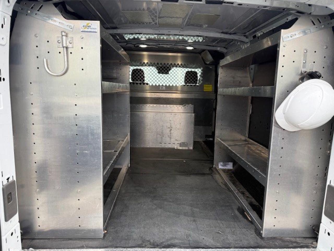 2020 Ford Transit Cargo Van Shelving, Divider, Work ready. Photo