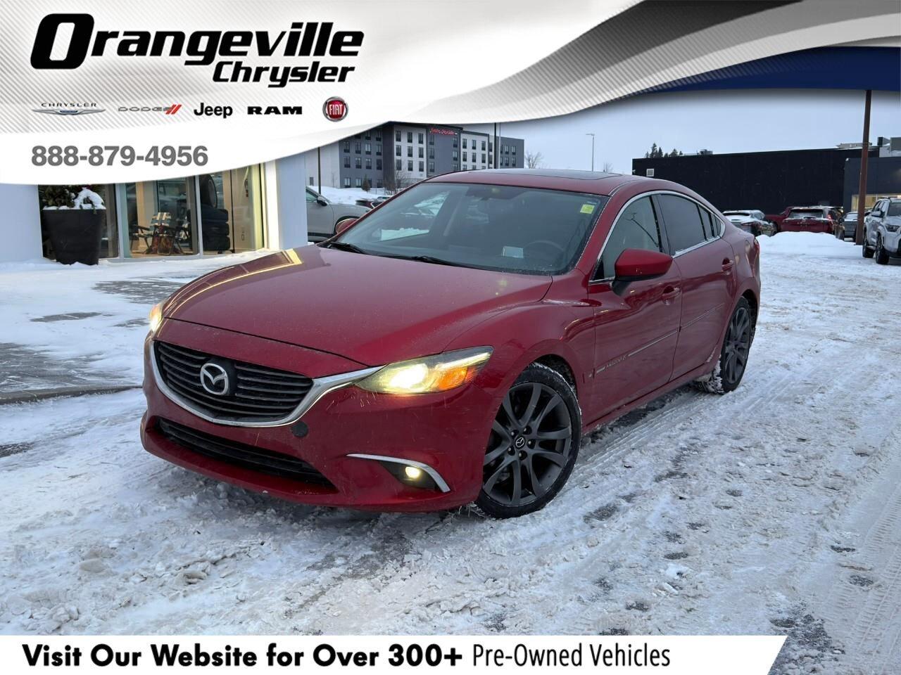 2016 Mazda MAZDA6 GTCERTIFIED AS-TRADED, FWD, LEATHER, KEYLESS ENTRY Photo0