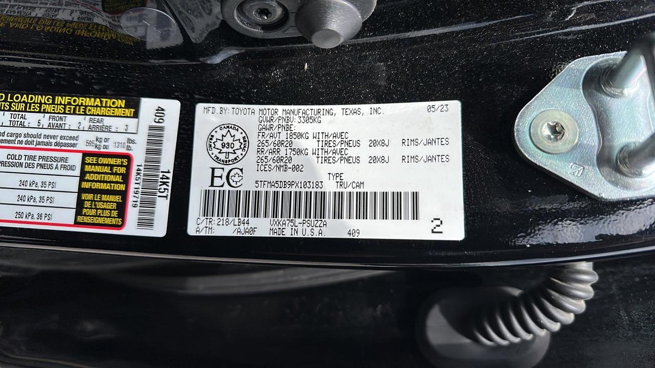 2023 Toyota Tundra Platinum Photo