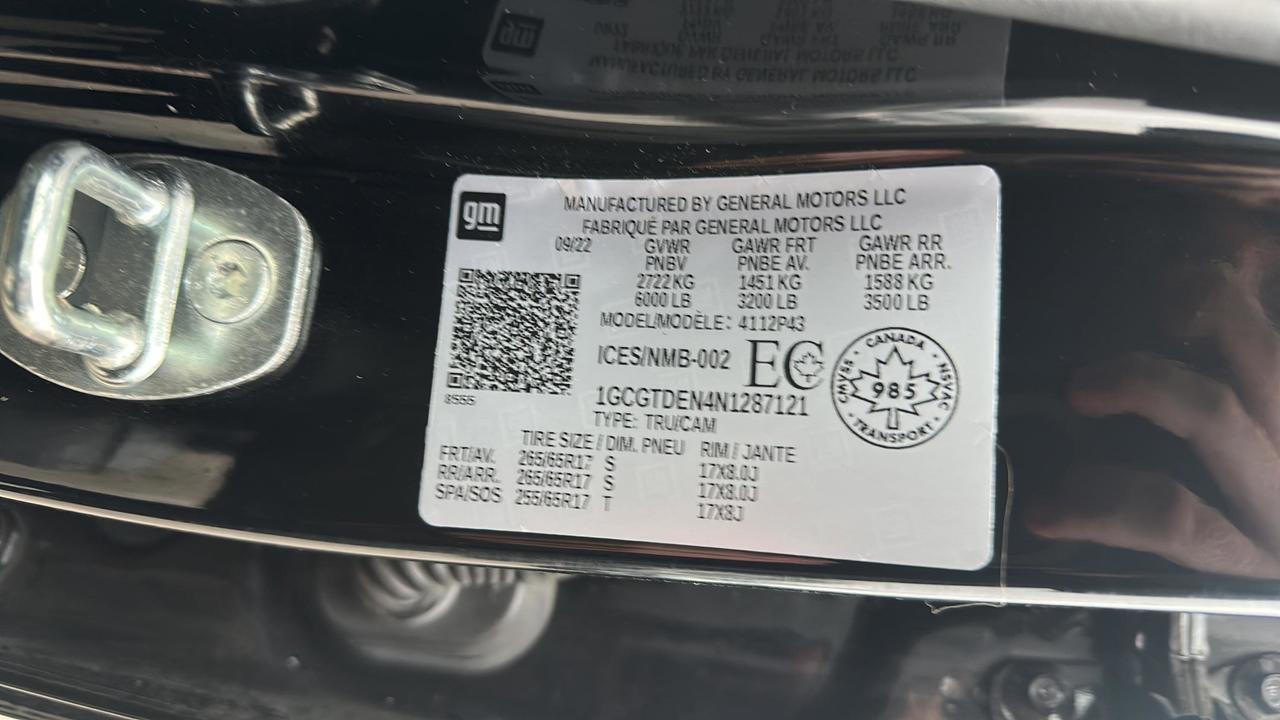 2022 Chevrolet Colorado Z71 Photo