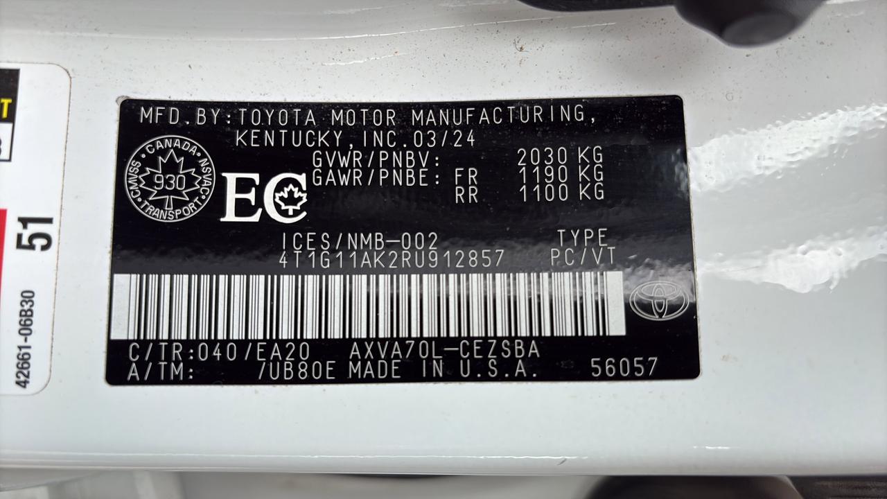2024 Toyota Camry NIGHT SHADE Photo