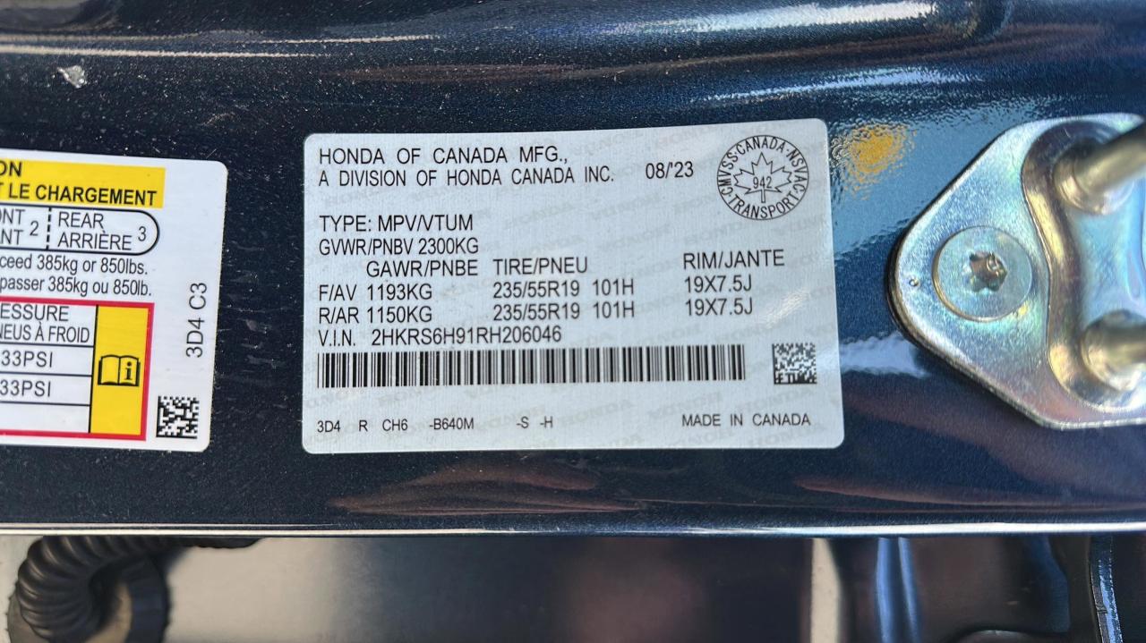 2024 Honda CR-V Hybrid Touring Photo