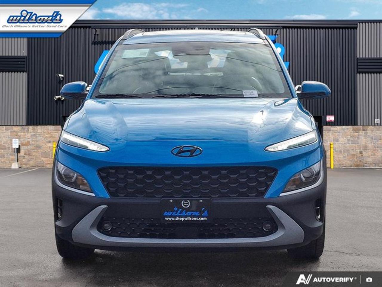 2022 Hyundai KONA Preferred AWD | Leather | Sunroof | Adaptive Cruise | Heated Seats + Steering | BSM | and More ! Photo