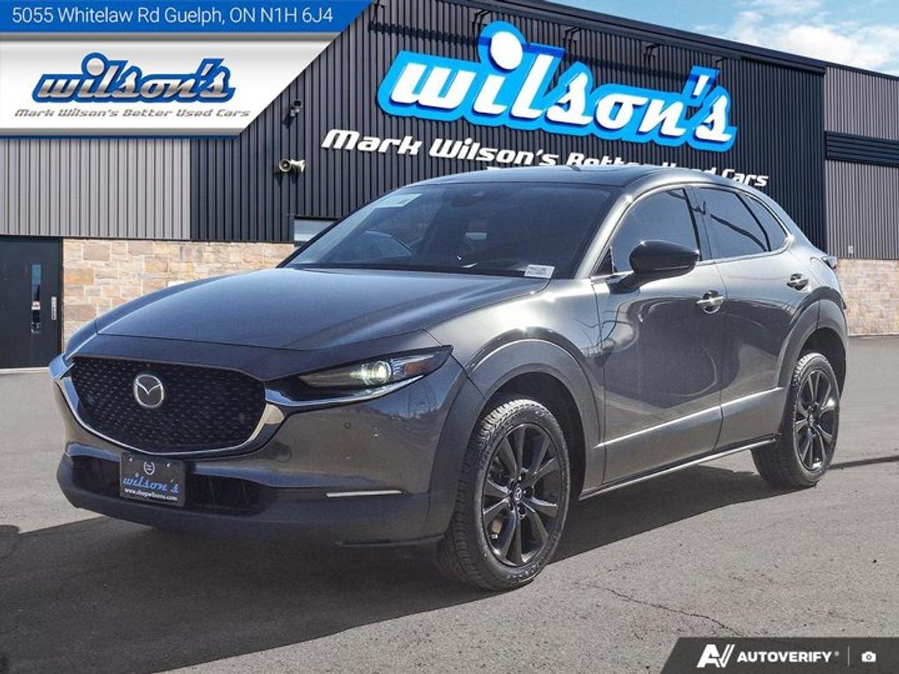 2023 Mazda CX-30 GT Turbo AWD | Leather | Heated Seats + Steering | Sunroof | Carplay | BSM | Bose Audio | and More ! Photo0