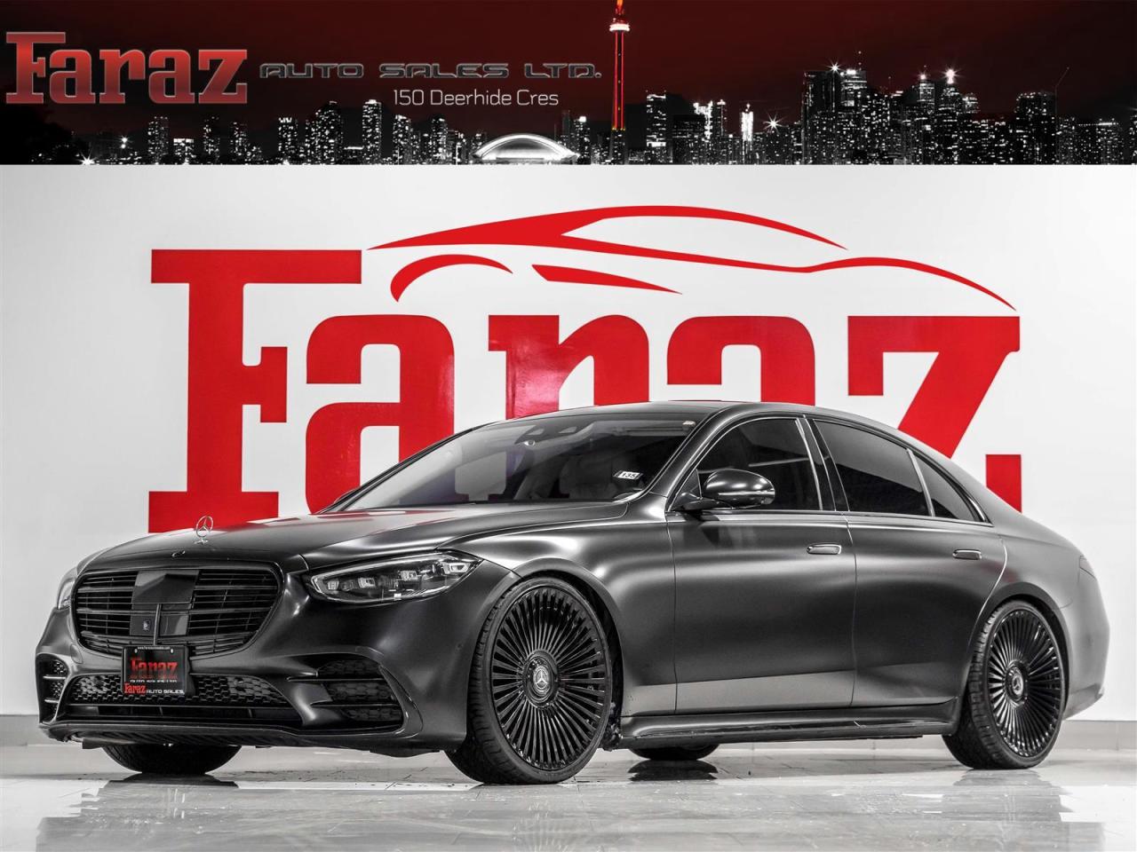 2022 Mercedes-Benz S500 S 500|AMG NIGHT PKG|PREMIUM PKG|22INCH WHEELS|MASSAGE|HEADS-UP Photo0