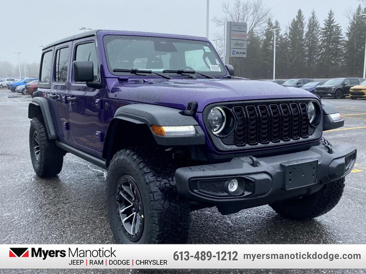 2026 Jeep Wrangler Willys  Premium Custom Leather Interior Photo
