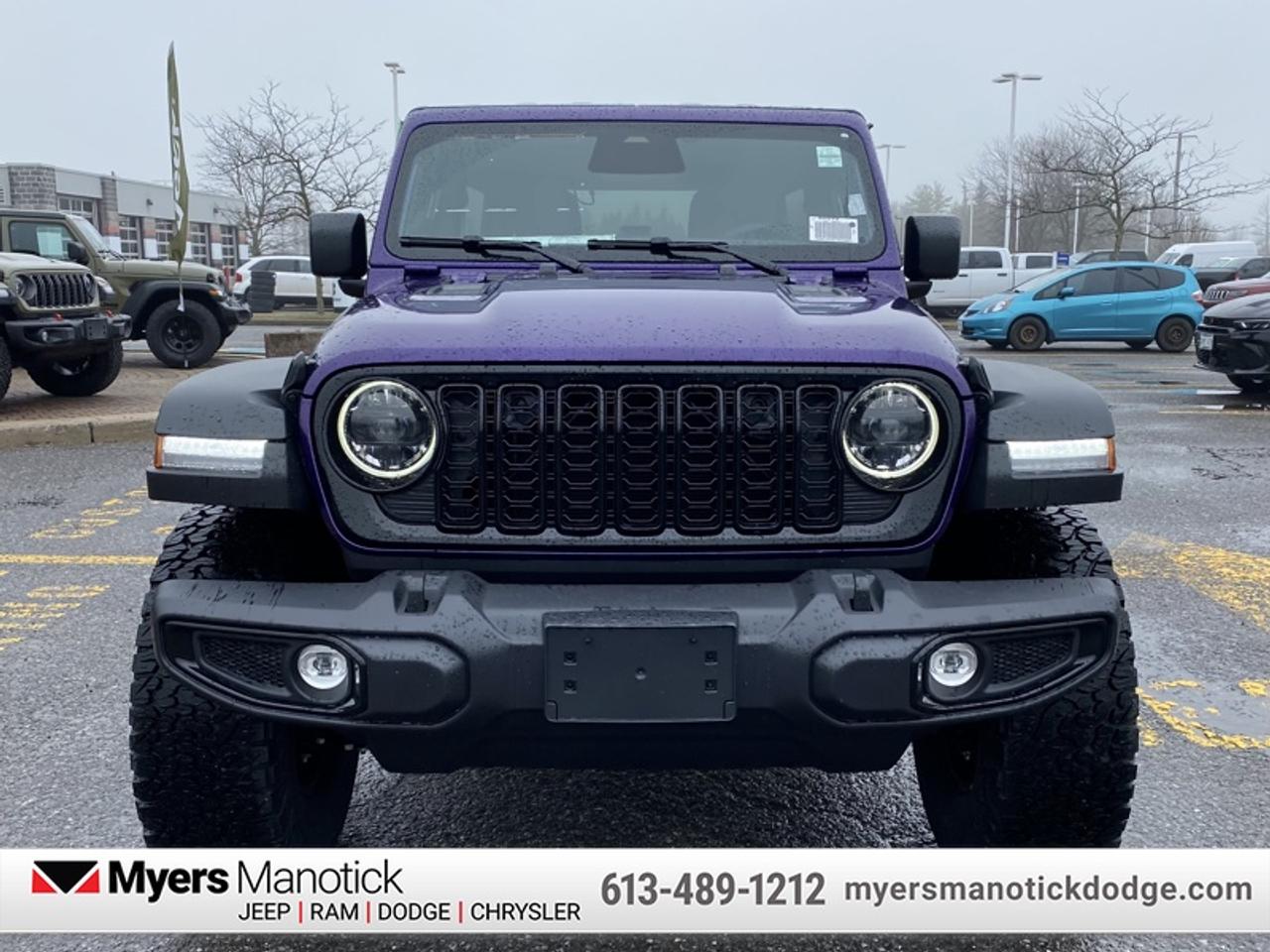 2026 Jeep Wrangler Willys  Premium Custom Leather Interior Photo
