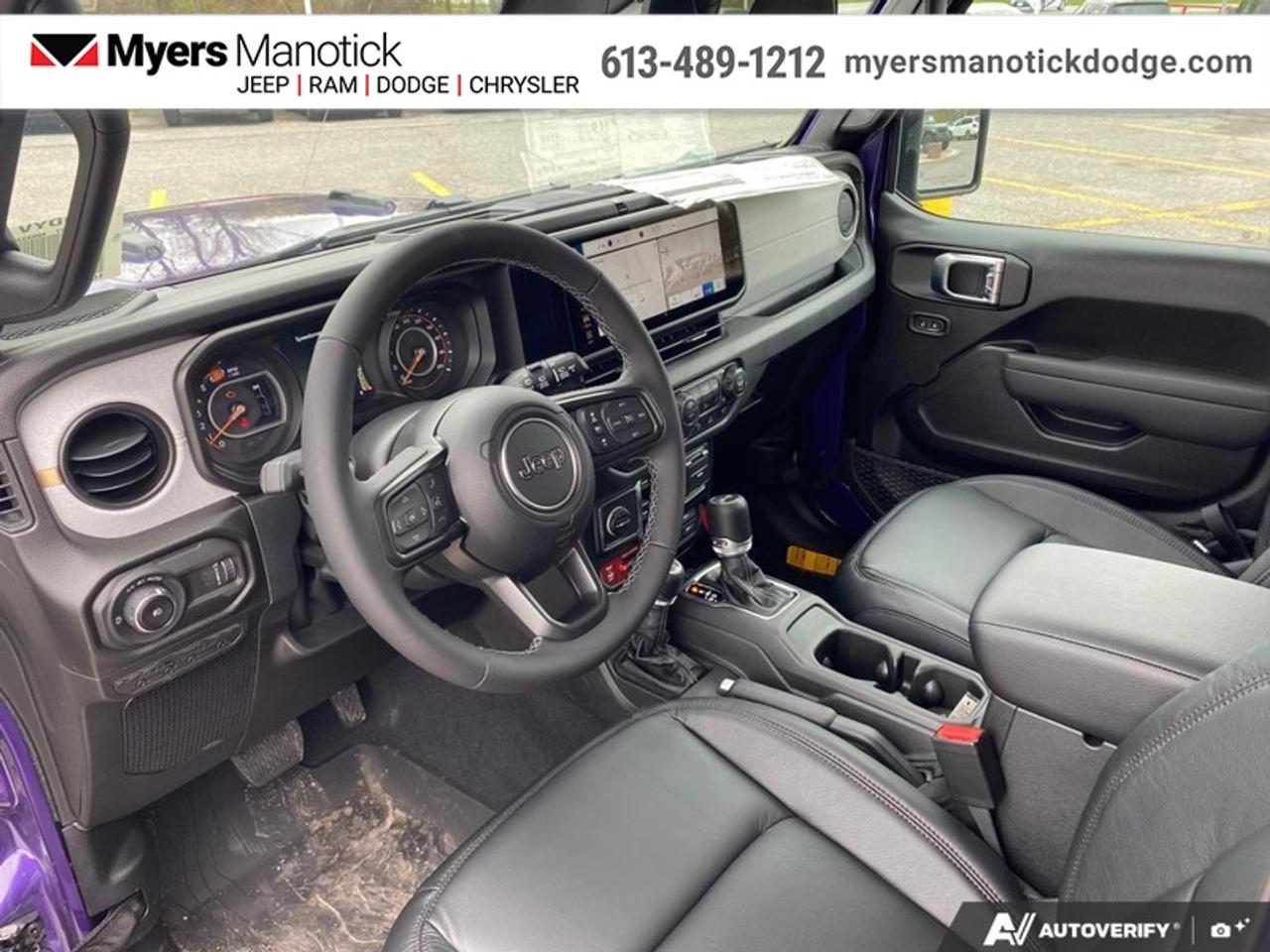 2026 Jeep Wrangler Willys  Premium Custom Leather Interior Photo