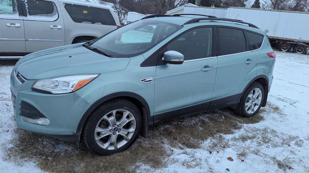 <p>Selling on behalf of Estate</p><p>2013 Ford Escape SEL AWD&nbsp;</p><p>Fresh Safety</p><p>Heated Leather seats</p><p>Bluetooth</p><p>Power Liftgate</p><p>Manitoba vehicle</p><p>CarFax Available</p><p>Contact Brian @ 204-834-3201 or bramsey@RamseyMotors.ca</p><p>&nbsp;</p>