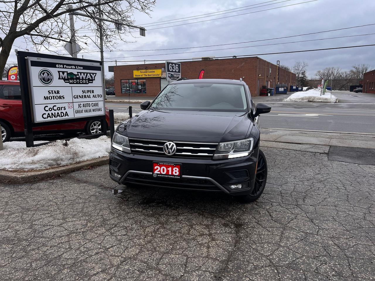 2018 Volkswagen Tiguan SEL 4MOTION NO ACCIDENTS 7SEATER BLINDSPOT CARPLAY Photo