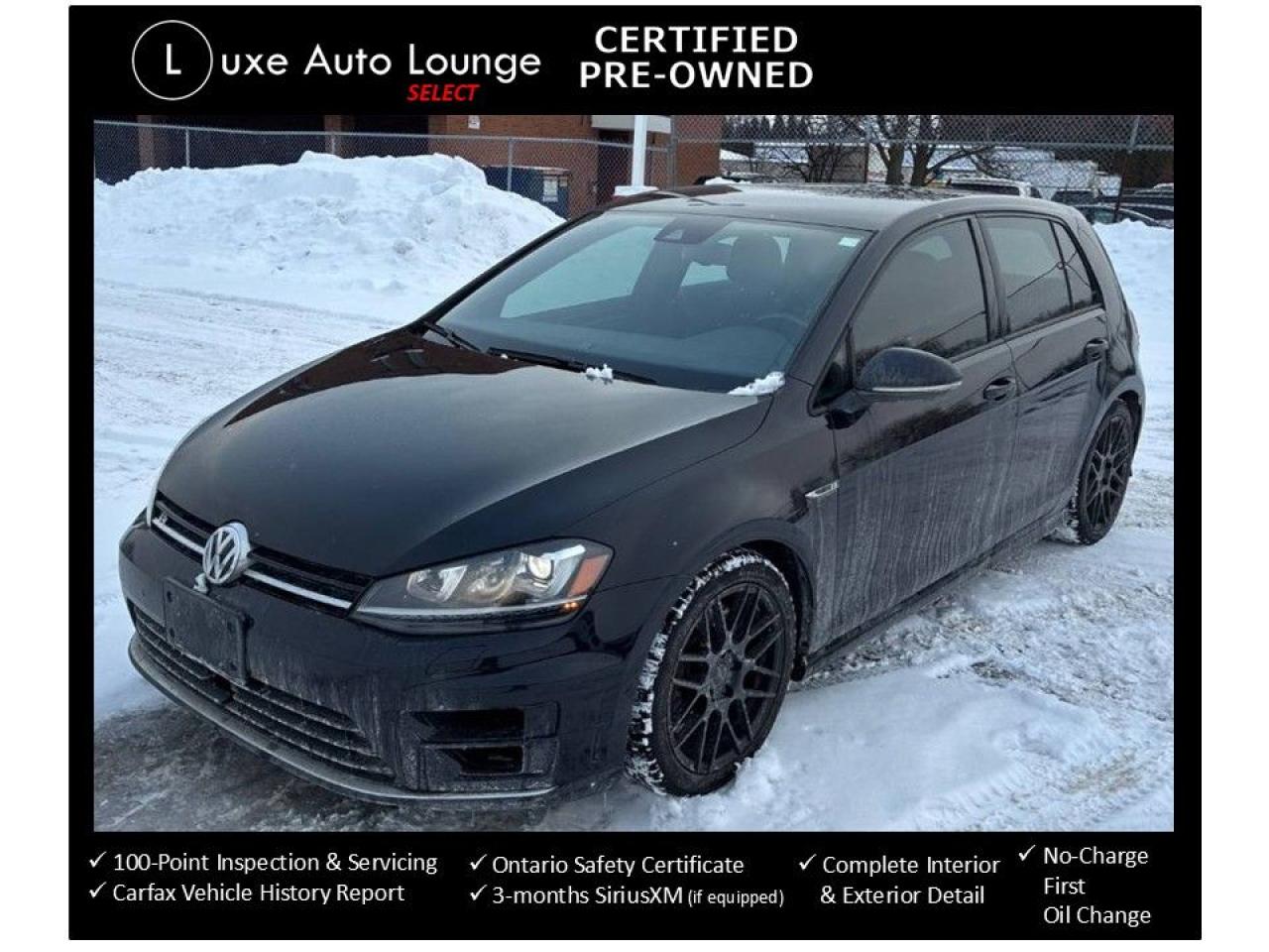 2016 Volkswagen Golf R GOLF R!!! AWD, DSG, FENDER AUDIO, HEATED SEATS!!