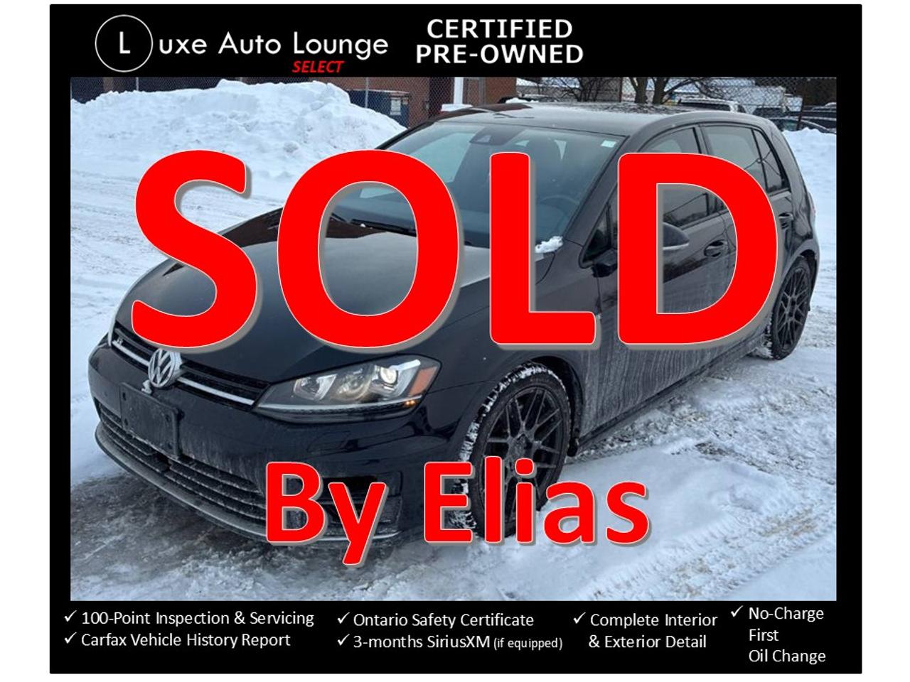 2016 Volkswagen Golf R GOLF R!!! AWD, DSG, FENDER AUDIO, HEATED SEATS!!