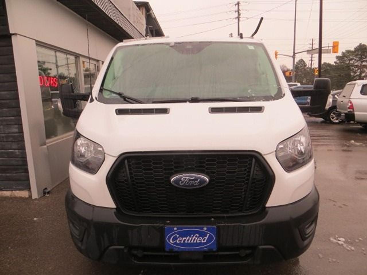 2020 Ford Transit Cargo Van CERTIFIED, LADDER RACKS, SHELVES, DIVIDER, BOXES Photo2