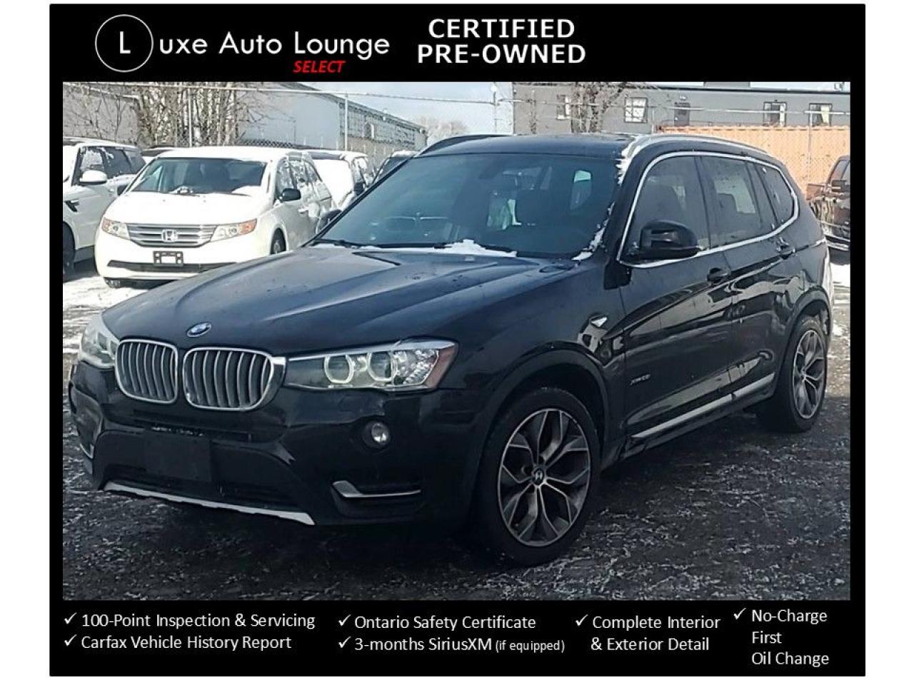 2017 BMW X3 xDrive28i - LEATHER, NAVIGATION, SUNROOF, CLEAN!!