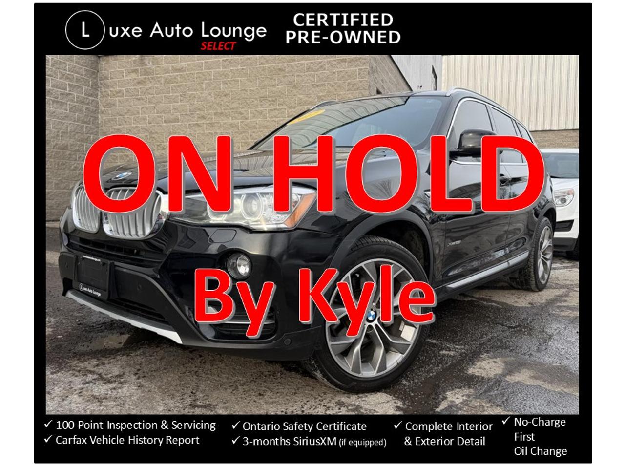 2017 BMW X3 xDrive28i - LEATHER, NAVIGATION, SUNROOF, CLEAN!!