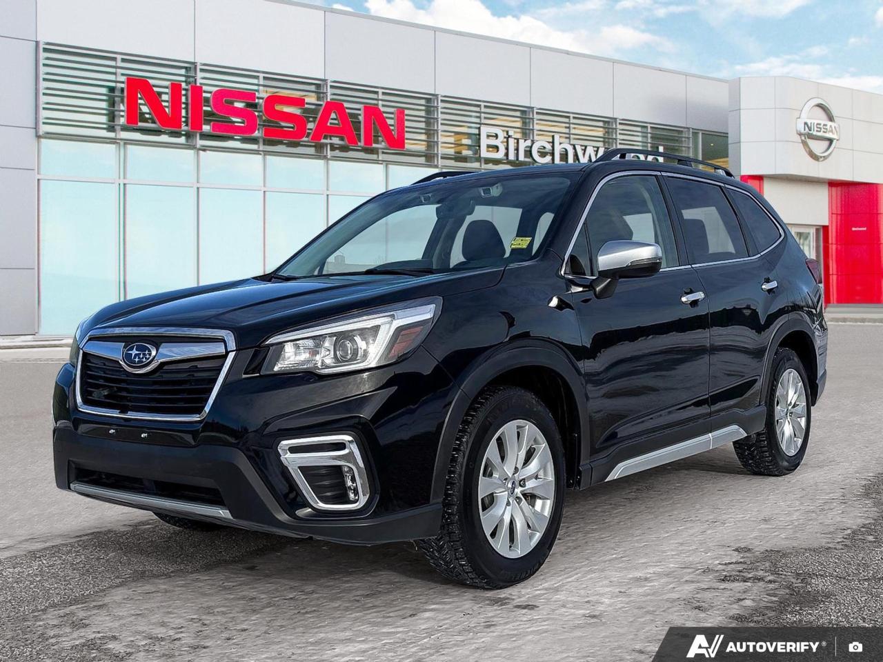 AWD | Heated steering/seats | Back-up camera | Sunroof
Discover the perfect blend of comfort and capability with this 2020 Subaru Forester Premier. With only 76,087 km on the odometer, this SUV is ready for your next adventure.

Key Features:
- All-Wheel Drive for superior traction in all conditions
- Panoramic sunroof for an open, airy cabin experience
- EyeSight Adaptive Cruise Control for stress-free highway driving
- Heated leather steering wheel for luxurious comfort
- Subaru Rear/Side Vehicle Detection for enhanced safety
- Voice-activated dual-zone climate control
- 18-inch alloy wheels with high-gloss dark metallic finish

Experience the Subaru difference today. Visit Birchwood Nissan to schedule a test drive or start your purchase process online. Our team is ready to answer any questions and help you find the perfect Forester for your lifestyle. Dont miss this opportunity to own a low-mileage, feature-packed SUV thats built to last.
We are here to buy, sell, and service your vehicle! All pre-owned vehicles from Birchwood Nissan come with:
A full CARFAX vehicle report.
Mandatory alignment on every vehicle
A fresh oil change and full tank of fuel on delivery
Service records (if available)
Interested in seeing/hearing more? Come down to Birchwood Nissan to experience Car Buying the right way! Book your appointment today at 204-261-3490.
Dealer Permit #0086
Dealer permit #0086