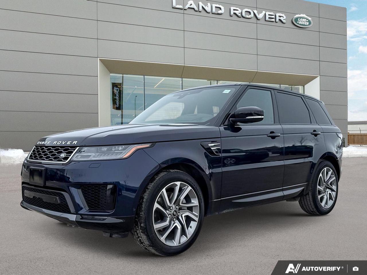 New from our store and looking for owner #2. Rare to find a Sport in Portofino Blue exterior, low km for a 2020 model year. The only one we have to offer right now.
Experience luxury and performance with this 2020 Land Rover Range Rover Sport HSE. This stunning SUV combines elegance with capability, perfect for those who demand the best in both urban and off-road environments.

Key Features:
- Portofino Blue Metallic exterior with Black interior
- Powerful 3.0L I6 MHEV P360 engine (355 HP)
- All-Wheel Drive for superior handling and traction
- Panoramic roof for an open, airy feel
- Apple CarPlay integration for seamless connectivity
- Climate-controlled front seats and heated rear seats
- Advanced safety features including Lane Departure Warning and Blind Spot Monitor
- Soft Door Close for that extra touch of refinement

Dont miss this opportunity to own a piece of British engineering excellence. Visit Land Rover Winnipeg today to experience the Range Rover Sport for yourself. Schedule a test drive, explore financing options, or contact our knowledgeable staff for any questions you may have. Your journey to unparalleled luxury and performance starts here.
Explore luxury at an affordable price with our selection of pre-owned vehicles at Land Rover Winnipeg.

Each vehicle is carefully inspected by our expert technicians. Trust in our expertise for your next purchase.

No down payment or trade-in required to get this price. Have a vehicle to trade? Well offer you top dollar, regardless of make or model.

*Financing rates advertised are O.A.C. *Flexible financing available for a variety of makes and models. 

Visit us today or call for a personalized experience:

Phone: 204-452-8030
Website: winnipeglandrover.com  

Dealer Permit #0112
Dealer permit #0112