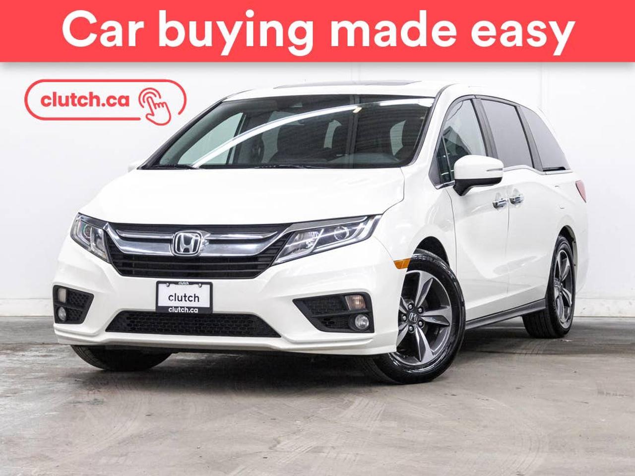 NO ACCIDENTS / CLEAN CARFAX / USB Input, Brake Assist, Power Sliding Doors and more!<br> <br>Clutch is the largest online used car retailer in Canada, delivering a seamless, hassle-free car-buying experience to drivers everywhere. Shop thousands of used cars online, get the right one delivered to your door, and enjoy peace of mind with our 10-Day Money-Back Guarantee. How sweet is that? To learn more, visit clutch.ca.<br> <br>The top features for this car include:<br> <br>Sunroof<br>USB Input<br>Brake Assist<br>Power Sliding Doors<br>Auto Dimming Rearview Mirror<br>Front Heated Seats<br>Climate Control<br>Dual Zone Front Climate Control<br>Rear Climate Control<br>Bluetooth Music<br>Touchscreen Display<br>Cruise Control<br>Adaptive Cruise Control<br>Integrated Garage Door Opener<br>12V Outlet<br>Hands Free Device Connectivity<br>Apple CarPlay<br>Android Auto<br>Keyless Entry<br>Passive Keyless Entry<br>Push Button Start<br>Keyfob Remote Start<br>Lane Departure Warning<br>Forward Collision Mitigation<br>Pedestrian Detection<br>Hill Assistance<br>Automatic High Beams<br>Rear View Camera<br>Power Driver Seat<br>Power Passenger Seat<br> <br>Seamless home delivery - Delivery to your door in a matter of days. Available on select packages.<br> <br>Try it out for 10 days - If you do not like it, we will take it back. <br> <br>Quality assured - All cars go through our rigorous 210-point inspection and reconditioning process.<br> <br>Peace of mind - Warranty and protection plans available.<br> <br>Haggle-free - No haggling or hard sells.<br> <br>100% Transparency - Full inspection reports on every car, including high-res photography and a free Carfax report.<br> <br>Listed price is for cash purchase only and does not include taxes, Shipping Fees (if applicable), Delivery Fees (if applicable), government licensing fees.<br> <br>Previous Provincial Registrations:<br>Quebec<br> <br>Stock # 89521