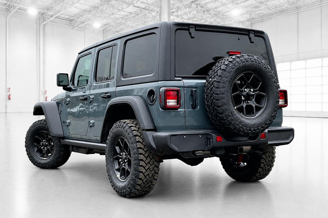 2026 Jeep Wrangler WILLYS 4DR | 6-Spd | Tech & Conv Grp | Hardtop Photo2