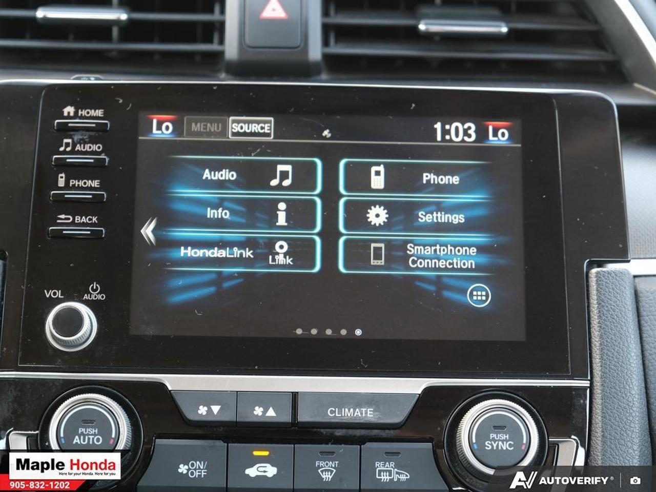 2020 Honda Civic Sedan Sunroof| Heated Seats| Auto Start| Honda Sensing| Photo