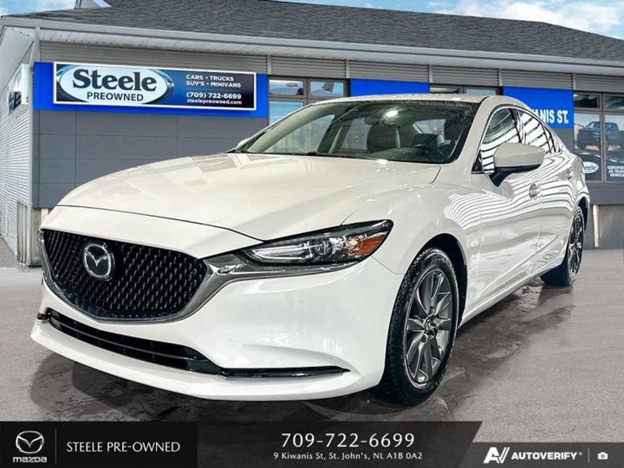 This Used 2021 Mazda Mazda6 GS-L is a sleek and stylish sedan that offers both comfort and convenience. With an odometer reading of 80,313 kilometers, this vehicle is in excellent condition and ready to hit the road.Powered by a Gasoline Engine: Regular Unleaded I-4 2.5 L/152, this Mazda6 delivers a smooth and efficient performance with City KM/L: 9 and Highway KM/L: 7. Equipped with advanced features such as remote keyless entry, back-up camera, proximity key for doors, and push button start, this vehicle ensures easy access and seamless operation. The radio system includes AM/FM/HD radio with 6 speakers, an 8-inch color touchscreen display with Mazda Connect technology, Apple CarPlay, Android Auto compatibility, Bluetooth connectivity for audio streaming and phone calls as well as navigation-ready capabilities.The advanced blind spot monitoring system adds an extra layer of safety while driving on the road. With dual zone front automatic air conditioning ensuring a comfortable interior environment at all times - this Used 2021 Mazda Mazda6 GS-L is the perfect combination of luxury and practicality for any driver looking for reliability in their next vehicle purchase!