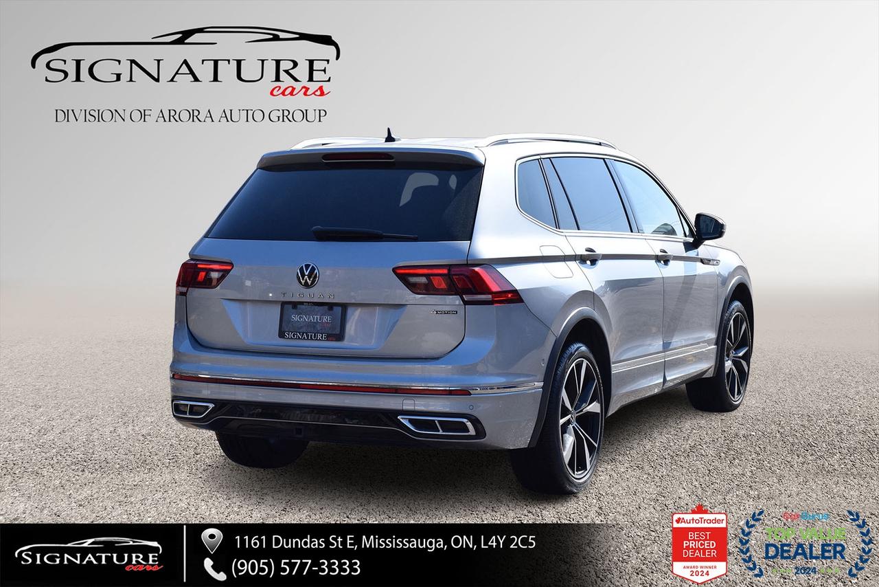 2022 Volkswagen Tiguan Highline R-Line No Accident Fender Panoroof Leathe Photo
