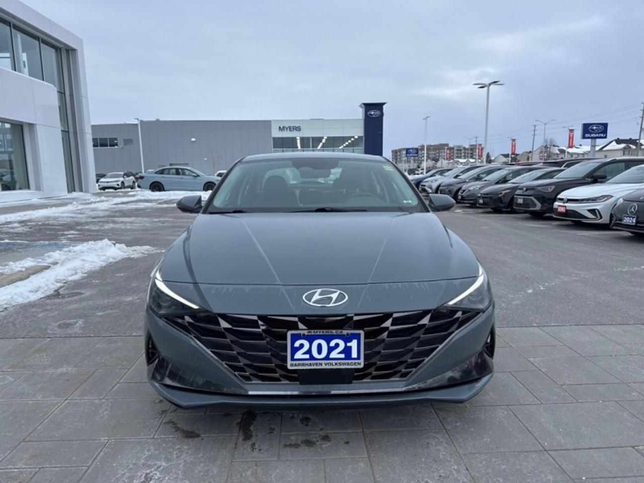 2021 Hyundai Elantra Ultimate IVT  - Sunroof -  Leather Seats Photo2