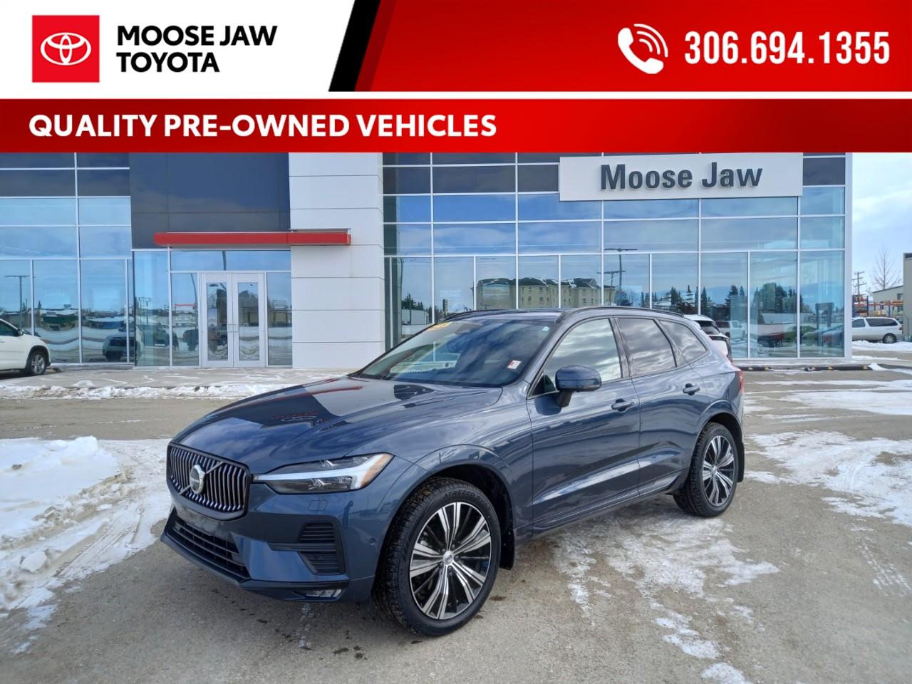 <p>🚗 <strong>2023 Volvo XC60 Ultimate Bright Theme B6 AWD  Low Mileage!</strong></p><p>Luxury meets performance in this stunning <strong>2023 Volvo XC60 Ultimate Bright Theme B6 AWD</strong>. With <strong>low mileage</strong>, this SUV delivers a near-new driving experience packed with premium features.</p><p>? <strong>Highlights:</strong></p><ul><li><p>Powerful <strong>B6 AWD mild-hybrid engine</strong></p></li><li><p>Elegant <strong>Bright Theme exterior trim</strong></p></li><li><p><strong>Ultimate package</strong> with top-tier comfort & tech</p></li><li><p><strong>Advanced safety systems</strong> Volvo is known for</p></li><li><p>Spacious, refined interior with premium materials</p></li><li><p>Smooth, confident <strong>all-wheel drive</strong></p></li></ul><p>Perfect for drivers who want <strong>Scandinavian luxury, cutting-edge safety, and all-weather capability</strong>.</p><p>📍 <strong>Low mileage. Excellent condition. Ready to drive.</strong> 📩 Message now for details or to book a test drive!</p>