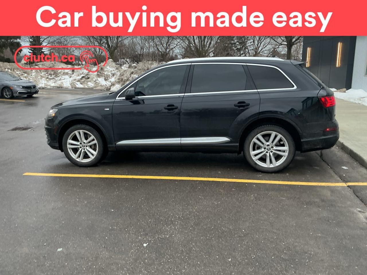 NO ACCIDENTS / CLEAN CARFAX / Heated Steering Wheel, One-Touch Windows, Rain Sensing Wipers and more!<br> <br>Clutch is the largest online used car retailer in Canada, delivering a seamless, hassle-free car-buying experience to drivers everywhere. Shop thousands of used cars online, get the right one delivered to your door, and enjoy peace of mind with our 10-Day Money-Back Guarantee. How sweet is that? To learn more, visit clutch.ca.<br> <br>The top features for this car include:<br> <br>Power Folding Exterior Mirrors<br>Heated Steering Wheel<br>One-Touch Windows<br>Rain Sensing Wipers<br>Rear Window Defroster<br>Panoramic Sunroof<br>Rear View Camera<br>Parking Sensors<br>Rear Parking Sensors<br>Power Driver Seat<br>Power Passenger Seat<br>360 Camera<br>Ambient Lighting<br>Bluetooth Music<br>GPS Navigation<br>Cruise Control<br>Integrated Garage Door Opener<br>12V Outlet<br>Hands Free Device Connectivity<br>Apple CarPlay<br>Android Auto<br>USB Input<br>Keyless Entry<br>Push Button Start<br>Passive Keyless Entry<br>Front View Camera<br>Auto Stop/Start<br>Electric Parking Brake<br>Brake Assist<br>Power Tailgate/Hatch<br>Auto Dimming Rearview Mirror<br>Front Heated Seats<br>Ventilated Front Seats<br>Power Lumbar Support<br>Folding Rear Seats<br>Rear Heated Seats<br>Driver Seat Memory System<br>Climate Control<br>Dual Zone Front Climate Control<br>Rear Climate Control<br>Rear Climate Vents<br>Speed-Sensitive Volume<br> <br>Seamless home delivery - Delivery to your door in a matter of days. Available on select packages.<br> <br>Try it out for 10 days - If you do not like it, we will take it back. <br> <br>Quality assured - All cars go through our rigorous 210-point inspection and reconditioning process.<br> <br>Peace of mind - Warranty and protection plans available.<br> <br>Haggle-free - No haggling or hard sells.<br> <br>100% Transparency - Full inspection reports on every car, including high-res photography and a free Carfax report.<br> <br>Listed price is for cash purchase only and does not include taxes, Shipping Fees (if applicable), Delivery Fees (if applicable), government licensing fees.<br> <br>Previous Provincial Registrations:<br>Ontario<br> <br>Stock # 89640