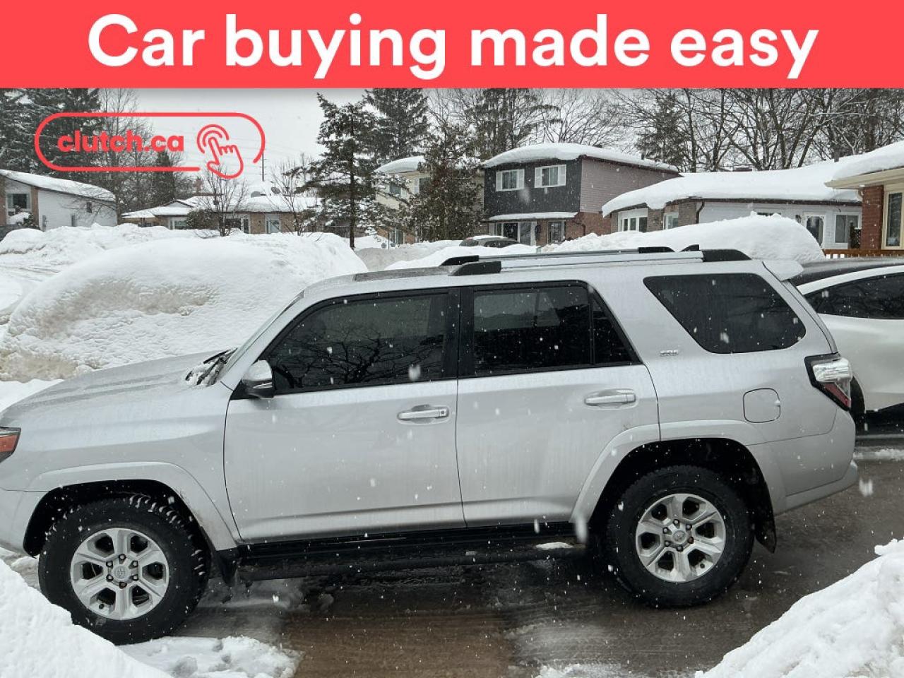 NO ACCIDENTS / CLEAN CARFAX / Android Auto, Apple CarPlay, Brake Assist and more!<br> <br>Clutch is the largest online used car retailer in Canada, delivering a seamless, hassle-free car-buying experience to drivers everywhere. Shop thousands of used cars online, get the right one delivered to your door, and enjoy peace of mind with our 10-Day Money-Back Guarantee. How sweet is that? To learn more, visit clutch.ca.<br> <br>The top features for this car include:<br> <br>Integrated Garage Door Opener<br>Android Auto<br>Apple CarPlay<br>Brake Assist<br>Auto Dimming Rearview Mirror<br>Rear Climate Vents<br>Bluetooth Music<br>Touchscreen Display<br>Cruise Control<br>Adaptive Cruise Control<br>12V Outlet<br>Hands Free Device Connectivity<br>USB Input<br>Keyless Entry<br>Push Button Start<br>Keyfob Remote Start<br>Lane Departure Warning<br>Blindspot Sensors<br>Forward Collision Mitigation<br>Rear Collision Warning<br>Pedestrian Detection<br>Hill Assistance<br>Automatic High Beams<br>Rear View Camera<br>Power Driver Seat<br>App Remote Start<br> <br>Seamless home delivery - Delivery to your door in a matter of days. Available on select packages.<br> <br>Try it out for 10 days - If you do not like it, we will take it back. <br> <br>Quality assured - All cars go through our rigorous 210-point inspection and reconditioning process.<br> <br>Peace of mind - Warranty and protection plans available.<br> <br>Haggle-free - No haggling or hard sells.<br> <br>100% Transparency - Full inspection reports on every car, including high-res photography and a free Carfax report.<br> <br>Listed price is for cash purchase only and does not include taxes, Shipping Fees (if applicable), Delivery Fees (if applicable), government licensing fees.<br> <br>Previous Provincial Registrations:<br>Ontario<br> <br>Stock # 89652