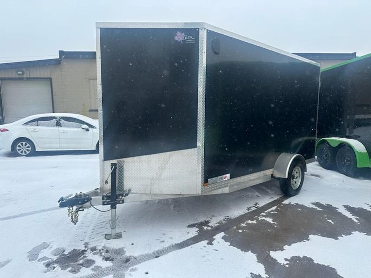 Used 2024 Canadian Trailer Company 6x12  V-Nose Cargo Trailer Aluminum Single Axle for sale in Guelph, ON