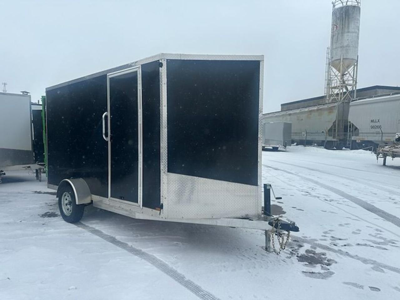 2024 Canadian Trailer Company 6x12  V-Nose Cargo Trailer Aluminum Single Axle Photo2