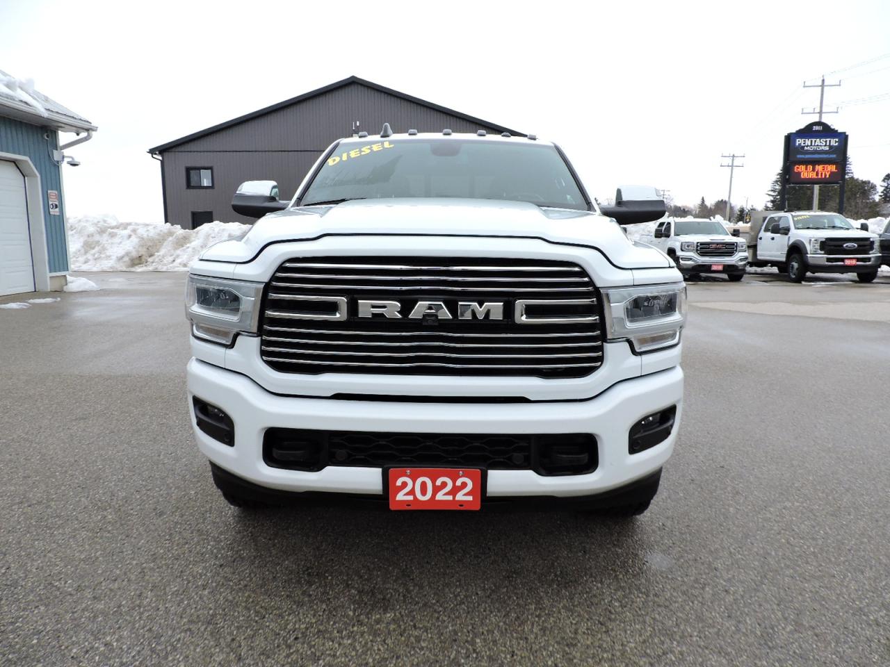 2022 RAM 3500 Laramie Diesel 4X4 1-Owner New Brakes Only 97000KM Photo