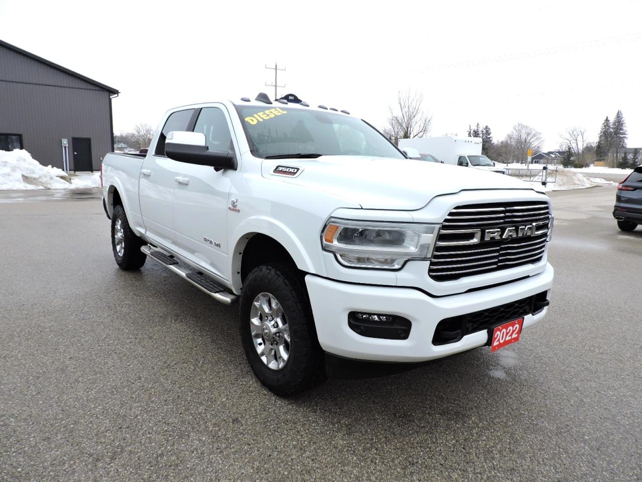 2022 RAM 3500 Laramie Diesel 4X4 1-Owner New Brakes Only 97000KM Photo0