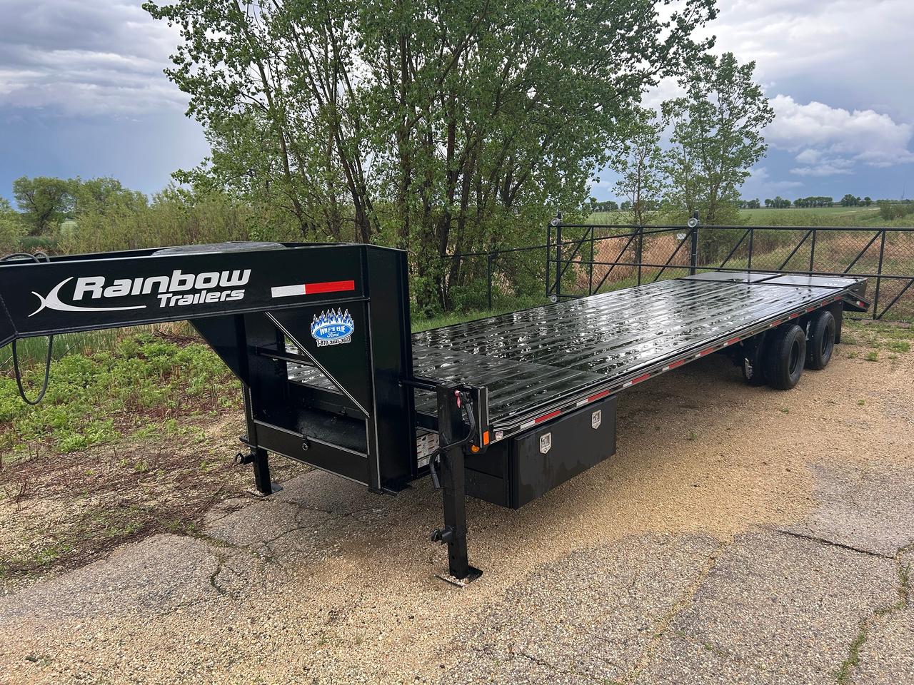 2026 Rainbow Deck Over 25 + 5 Excursion Gooseneck Deck Over w/ Dove Tail Photo