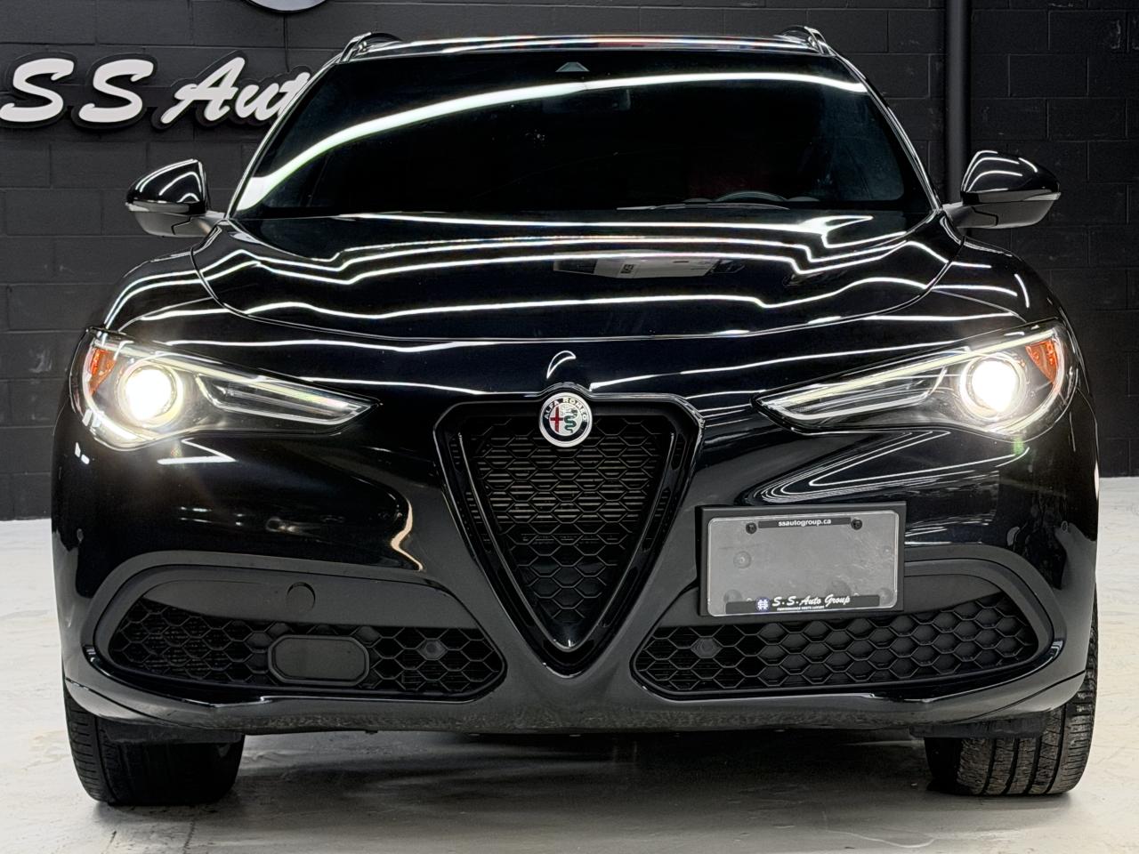 2021 Alfa Romeo Stelvio TI SPORT|RED INT|NAV|LKA|ACC|FCW|BSM| Photo