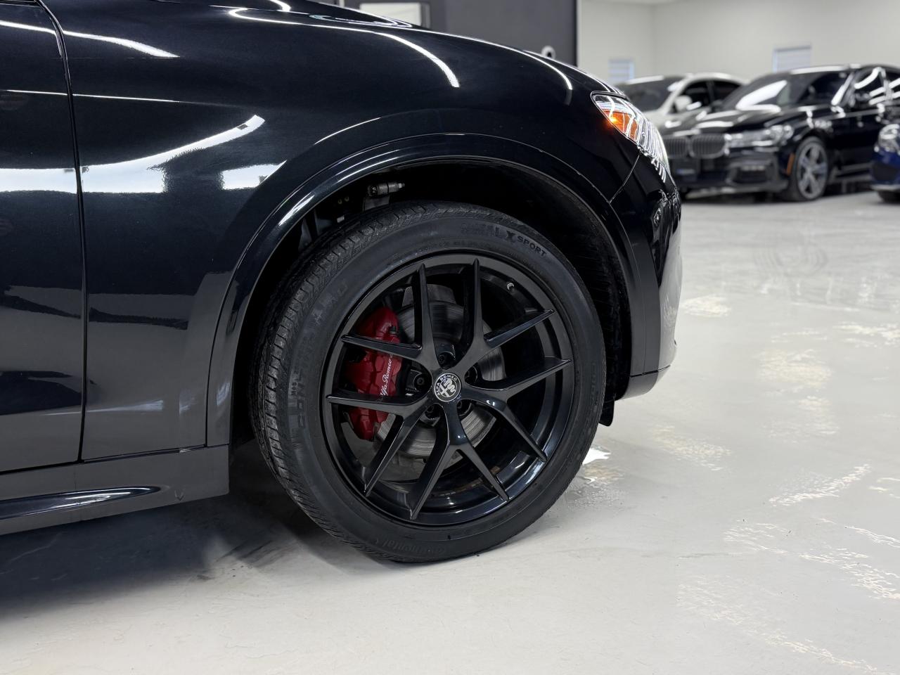 2021 Alfa Romeo Stelvio TI SPORT|RED INT|NAV|LKA|ACC|FCW|BSM| Photo2