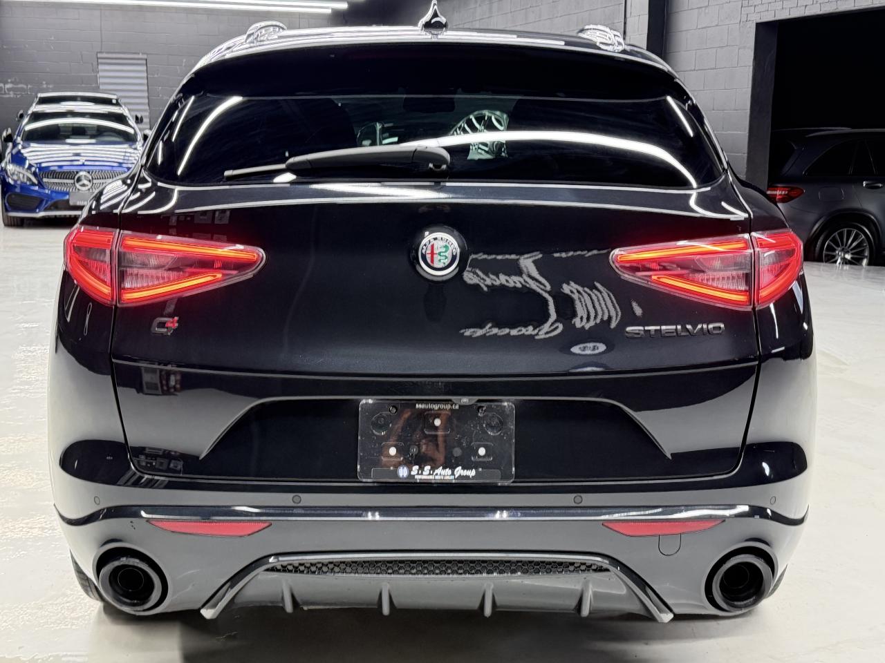 2021 Alfa Romeo Stelvio TI SPORT|RED INT|NAV|LKA|ACC|FCW|BSM| Photo