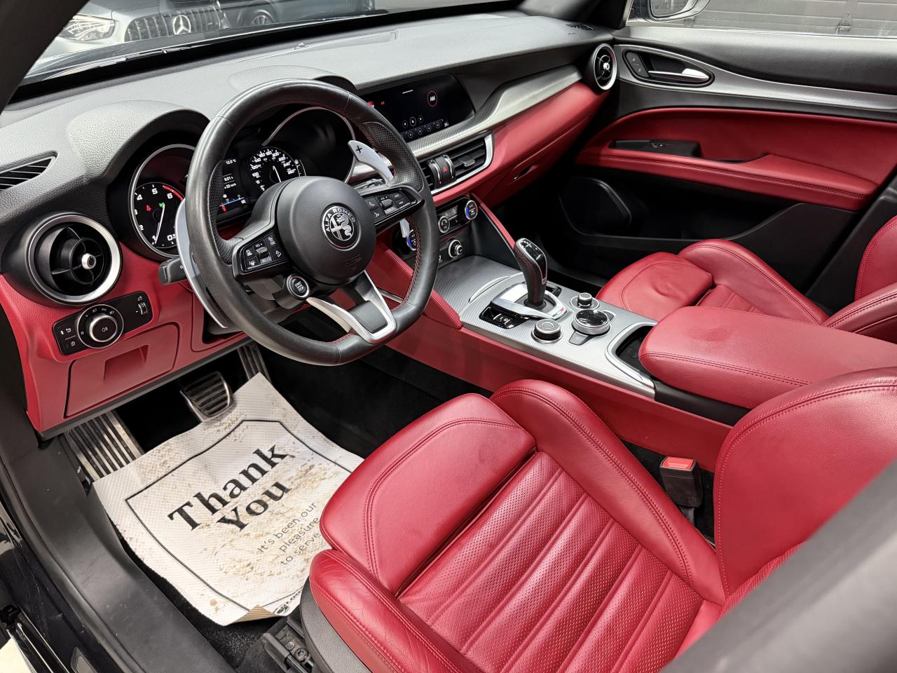 2021 Alfa Romeo Stelvio TI SPORT|RED INT|NAV|LKA|ACC|FCW|BSM| Photo