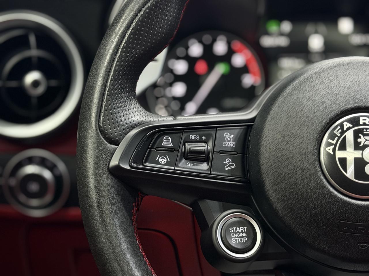 2021 Alfa Romeo Stelvio TI SPORT|RED INT|NAV|LKA|ACC|FCW|BSM| Photo