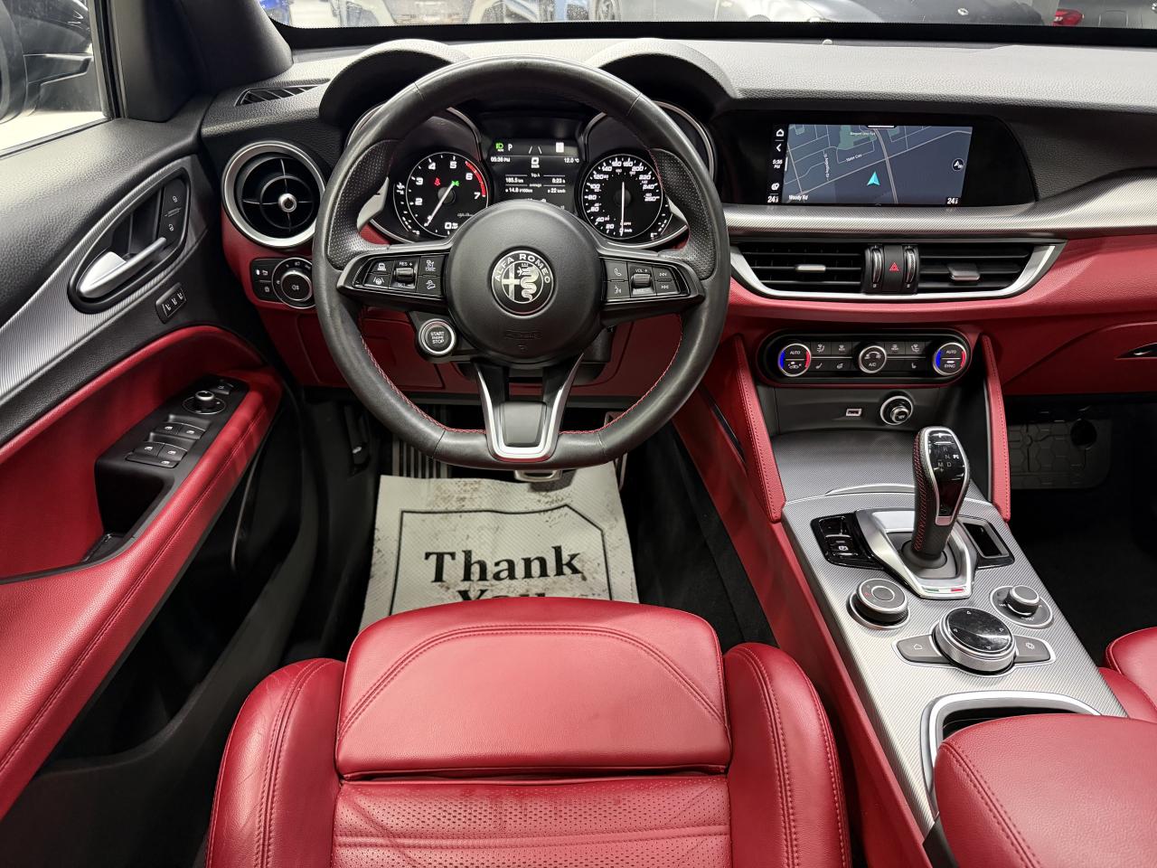 2021 Alfa Romeo Stelvio TI SPORT|RED INT|NAV|LKA|ACC|FCW|BSM| Photo