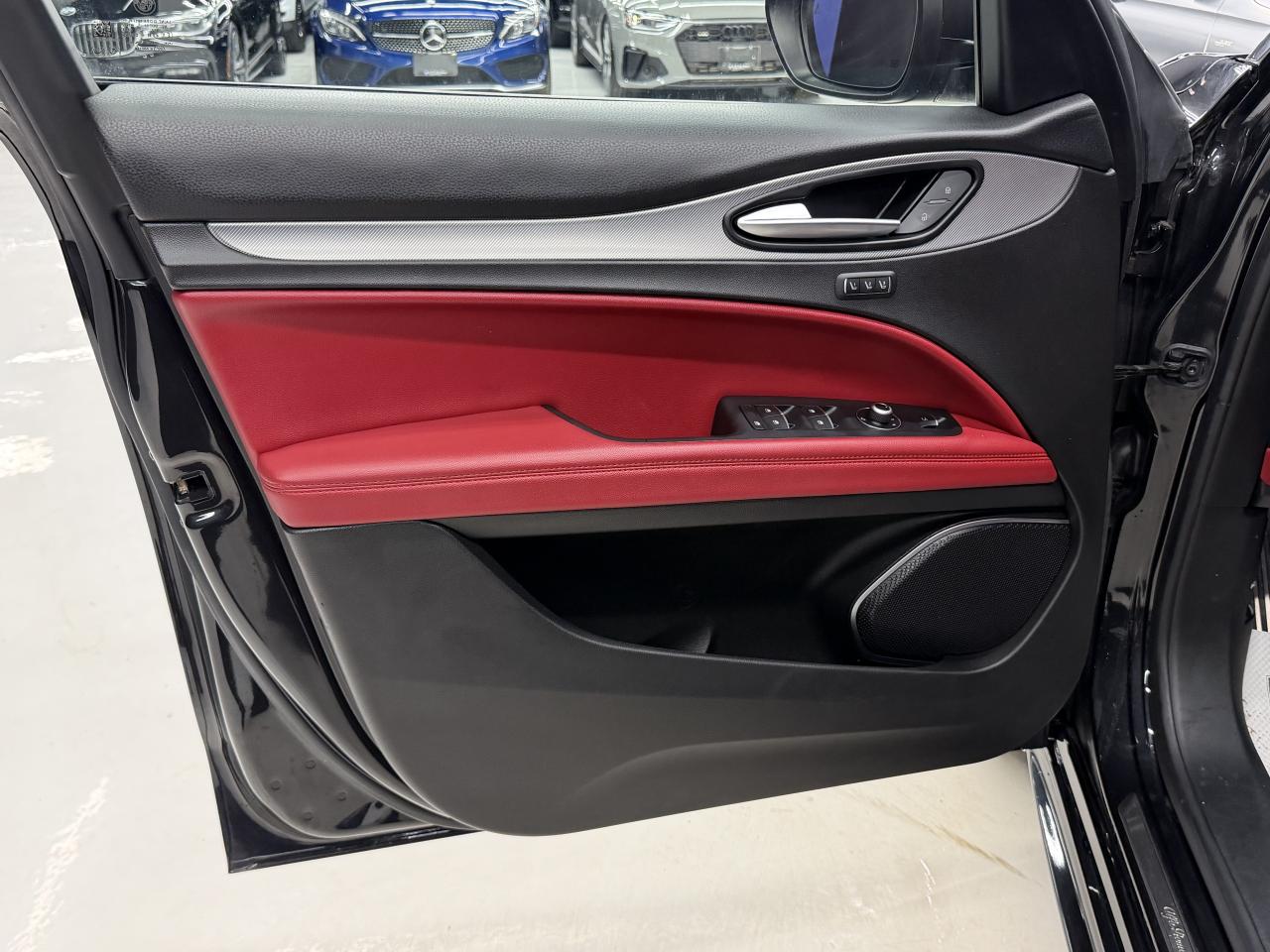 2021 Alfa Romeo Stelvio TI SPORT|RED INT|NAV|LKA|ACC|FCW|BSM| Photo