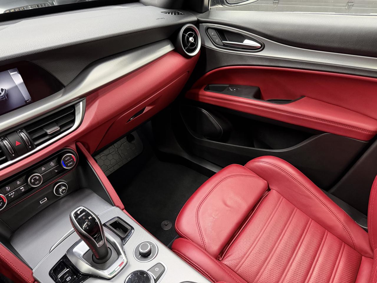 2021 Alfa Romeo Stelvio TI SPORT|RED INT|NAV|LKA|ACC|FCW|BSM| Photo