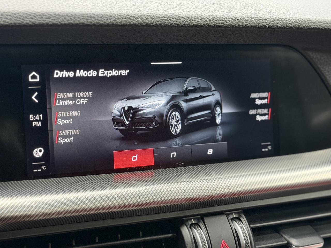 2021 Alfa Romeo Stelvio TI SPORT|RED INT|NAV|LKA|ACC|FCW|BSM| Photo