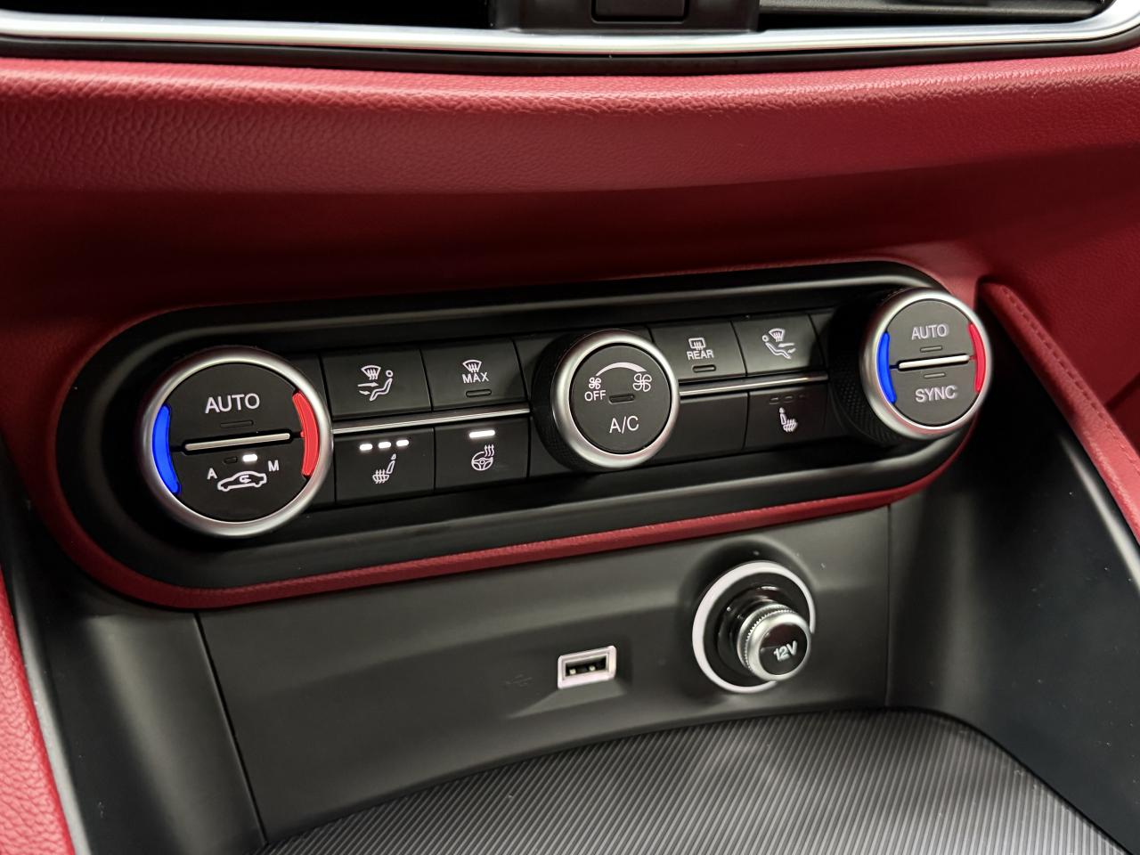 2021 Alfa Romeo Stelvio TI SPORT|RED INT|NAV|LKA|ACC|FCW|BSM| Photo