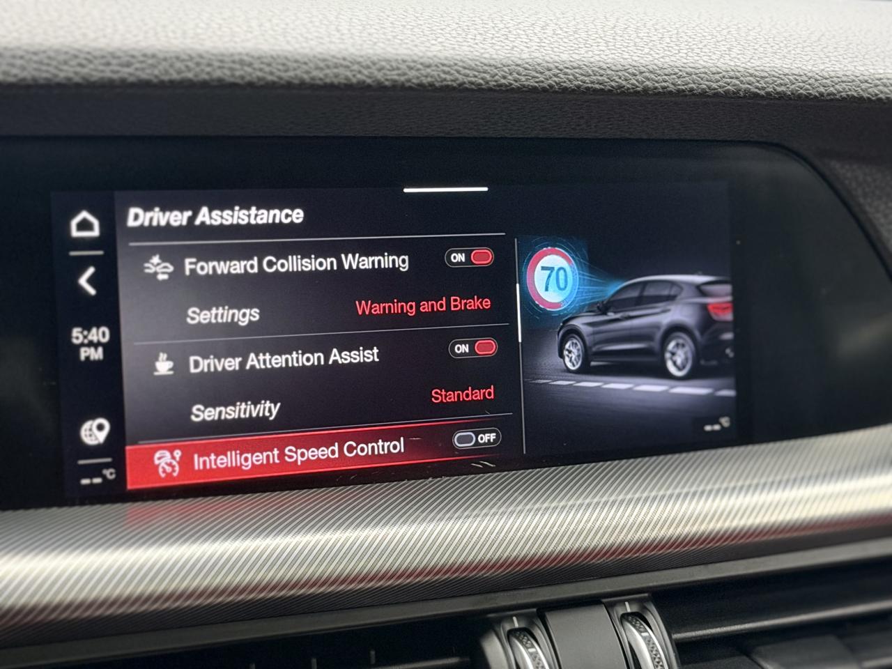 2021 Alfa Romeo Stelvio TI SPORT|RED INT|NAV|LKA|ACC|FCW|BSM| Photo