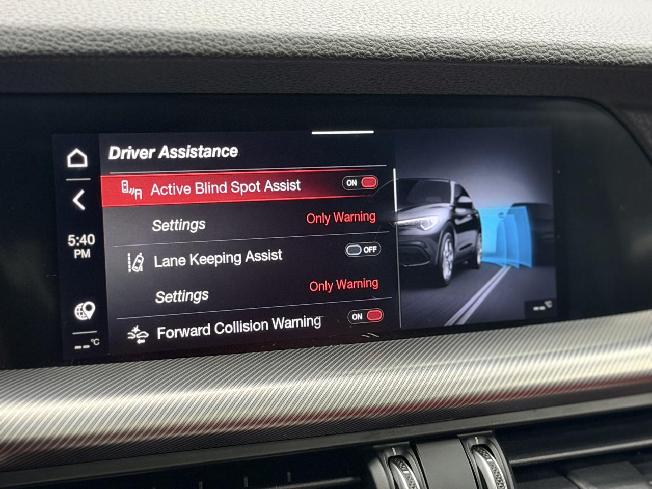 2021 Alfa Romeo Stelvio TI SPORT|RED INT|NAV|LKA|ACC|FCW|BSM| Photo