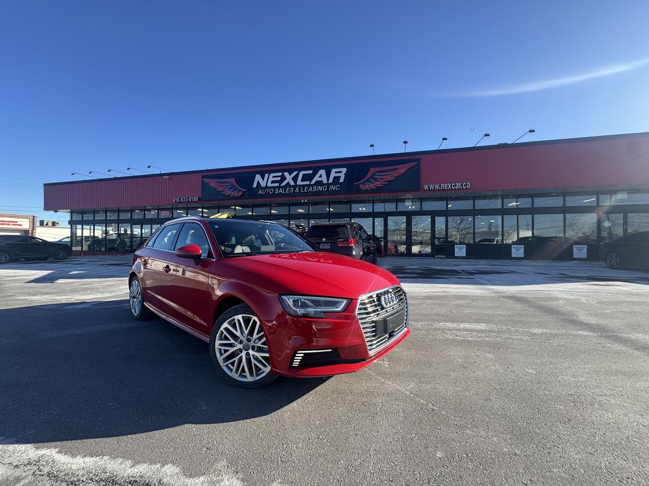 2018 Audi A3 E-TRON THECHNIK LEATHER PANO/ROOF NAV CAMERA