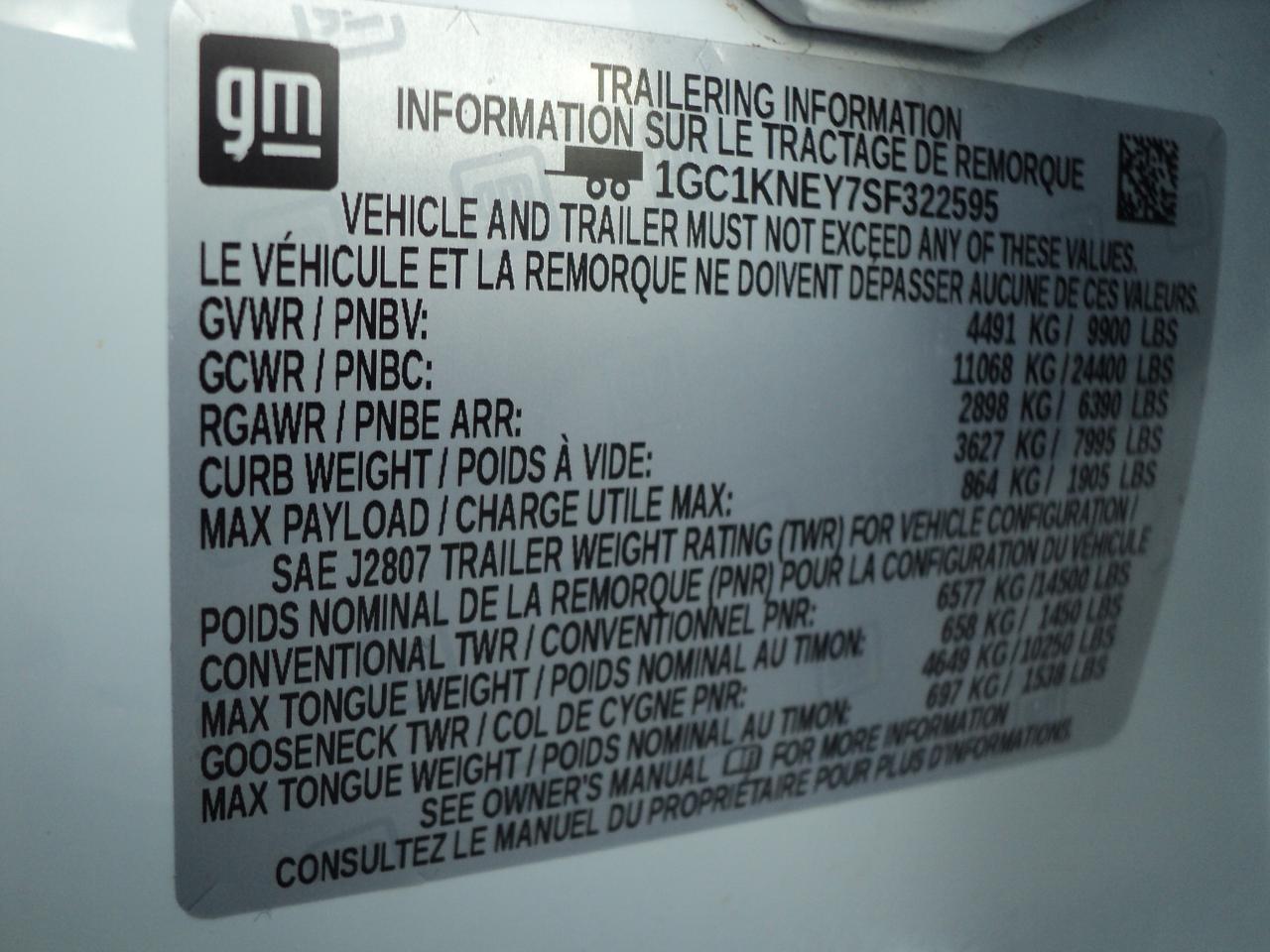 2025 Chevrolet Silverado 2500 HD LT CrewCab 4WD 6.6L8cylDiesel 8ftBox NavHeatedS Photo