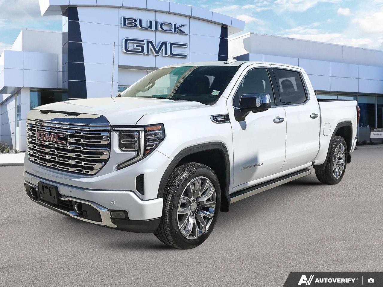Price Includes Added Accessories Plus 	LPO - Black Badging Package | Denali Reserve Super Cruise Package | 3 Years Sirius XM
Experience the future of trucking with the all-new 2026 GMC Sierra 1500 Denali. This cutting-edge diesel-powered beast combines luxury, power, and advanced technology for the discerning truck enthusiast.

- 3.0L 6-cylinder diesel engine with 4WD capability
- GMC MultiPro Tailgate with six functional load/access features
- Trailer Side Blind Zone Alert for enhanced towing safety
- Luxurious interior with heated steering wheel and heated second-row seats
- 12-way power adjustable driver and passenger seats with lumbar support
- Advanced dual-zone automatic climate control
- Rain-sensing wipers and LED fog lamps for optimal visibility

Ready to experience the pinnacle of truck innovation? Reserve your 2026 GMC Sierra 1500 Denali today or contact Birchwood Chevrolet Buick GMC to schedule a personalized walkthrough. Dont miss your chance to own the future of trucking!
See three brands under one roof at Birchwood Chevrolet Buick GMC  the only place in Winnipeg where you can compare GMC, Chevrolet, and Buick all in one visit. Save yourself some time, see a great selection, and learn everything you need to know. 

Your Experience is Everything at Birchwood Chevrolet Buick GMC. 

Click, call (204) 837-5811, or visit Birchwood Chevrolet Buick GMC at the Birchwood Auto Park, 3965 Portage Avenue West at the Perimeter.

Dealer Permit #4240.
Dealer permit #4240